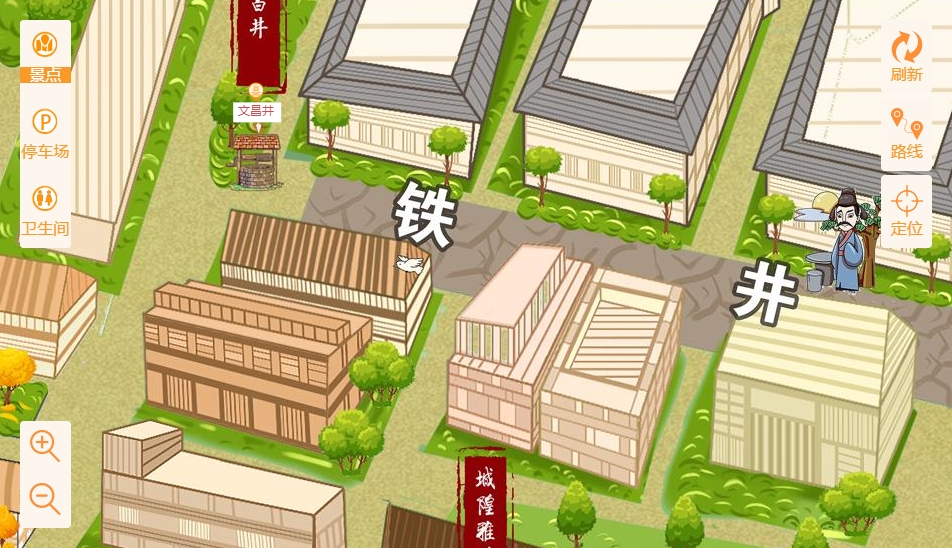 郴州智慧景区：手绘地图与语音导览的完美融合