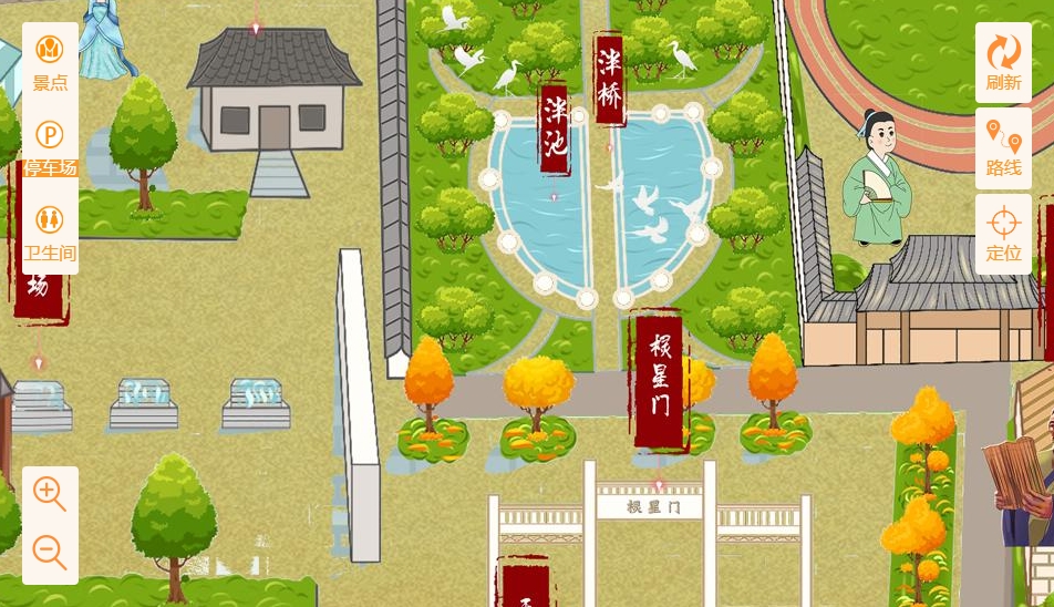 郴州手绘地图景区语音讲解导览系统：智慧景区建设的基石